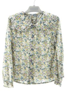Langärmelige Bluse 122 Coconut