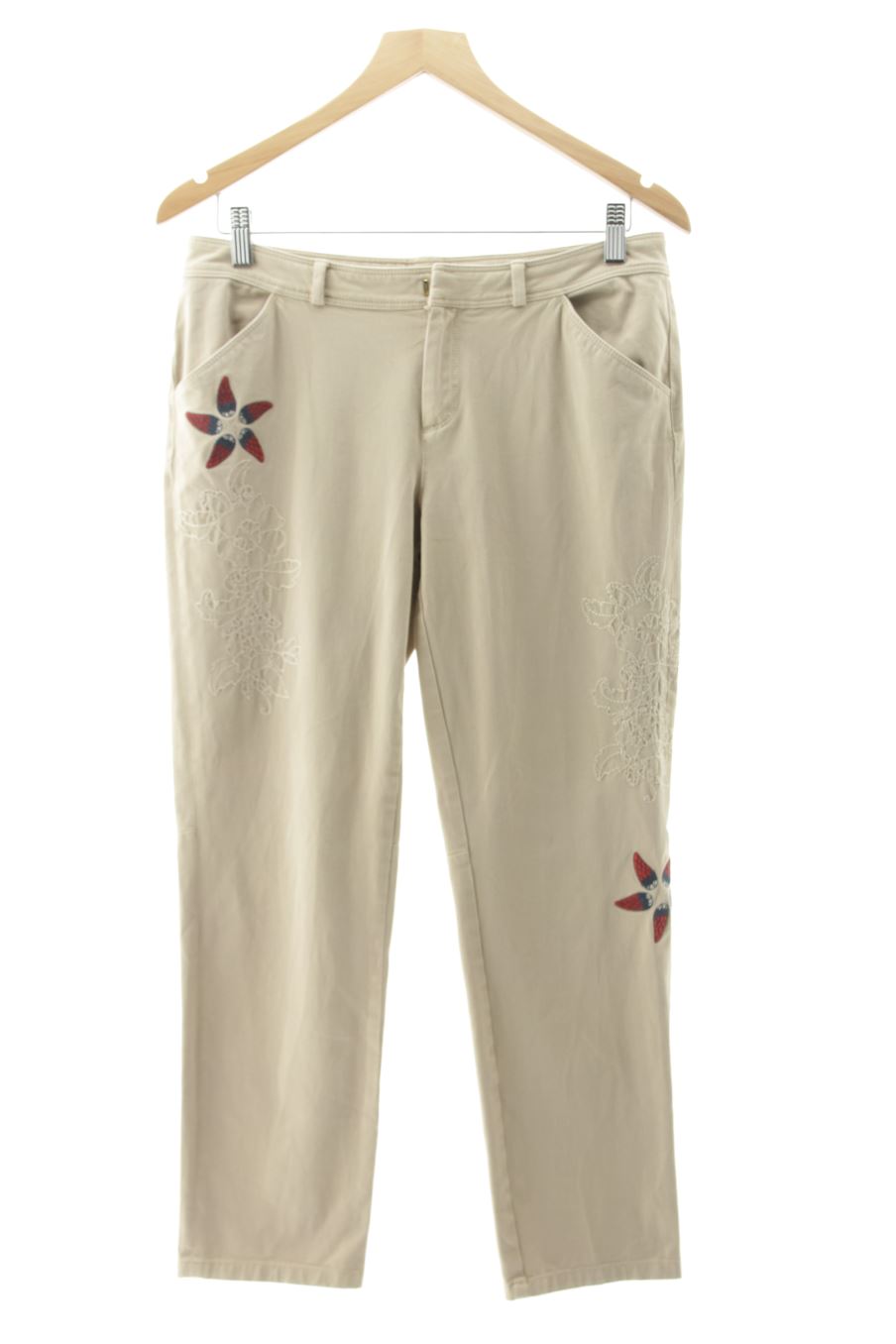 Jeans Desigual de la taille 40, de couleur beige
