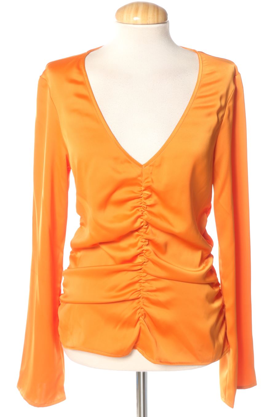 Langärmelige Bluse von H&M Größe XS, Farbe Orange, für
