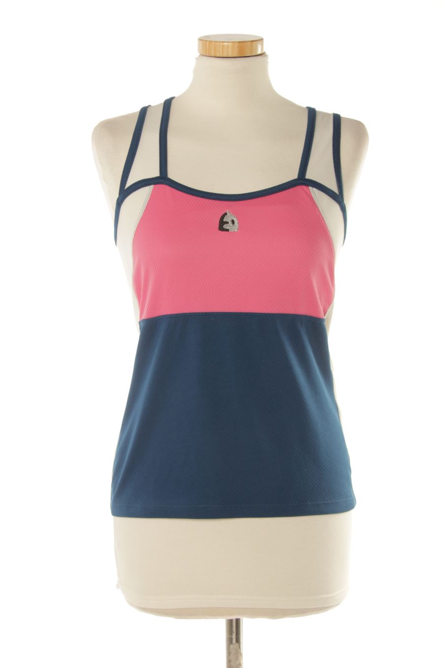 Camiseta sin mangas de PERCENTIL de la talla S, de color rosa