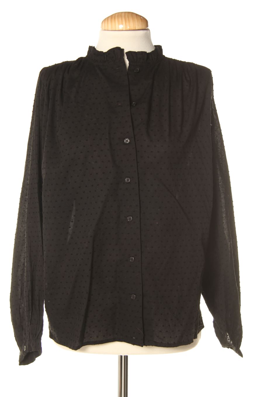Hemd von Mng Größe XS, Farbe Schwarz, für