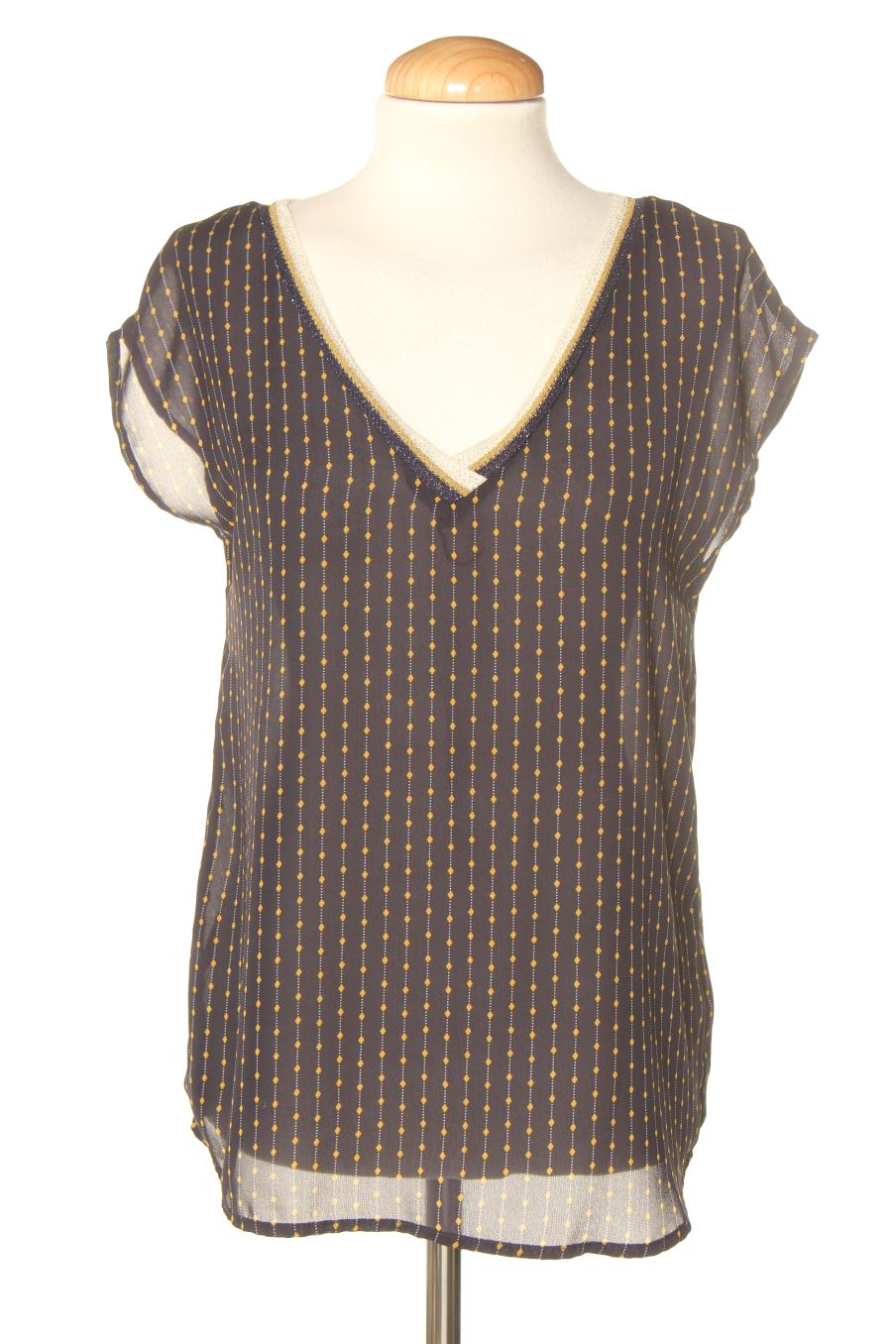 Blouse à manches courtes It Hippie de la taille S, de couleur imprimés