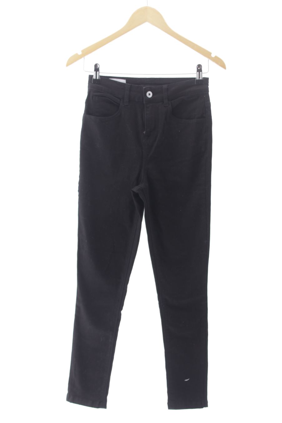 Jeans COLLUSION de la taille 34, de couleur noir de denim
