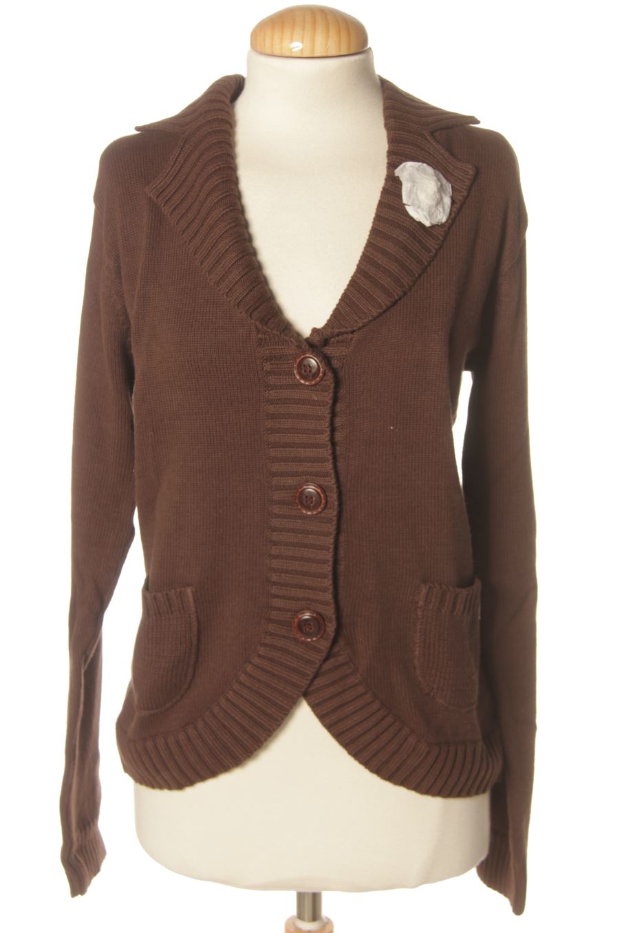 Gilet C&A de la taille M, de couleur marron