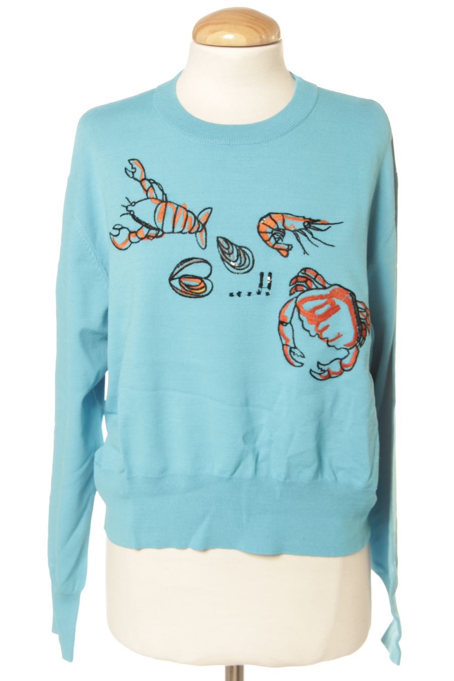 Pull Desigual de la taille M, de couleur bleu