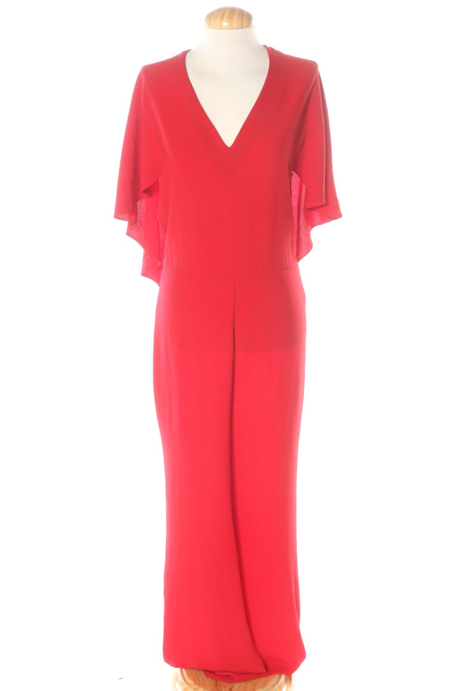 Mono de Zara de la talla XS, de color rojo