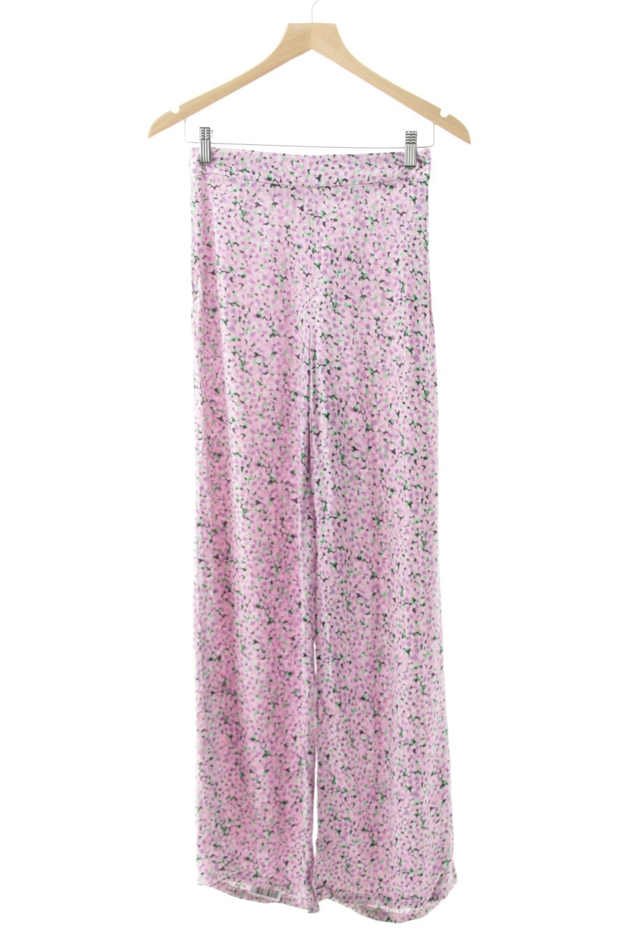 Pantalon Zara de la taille S, de couleur pourpre