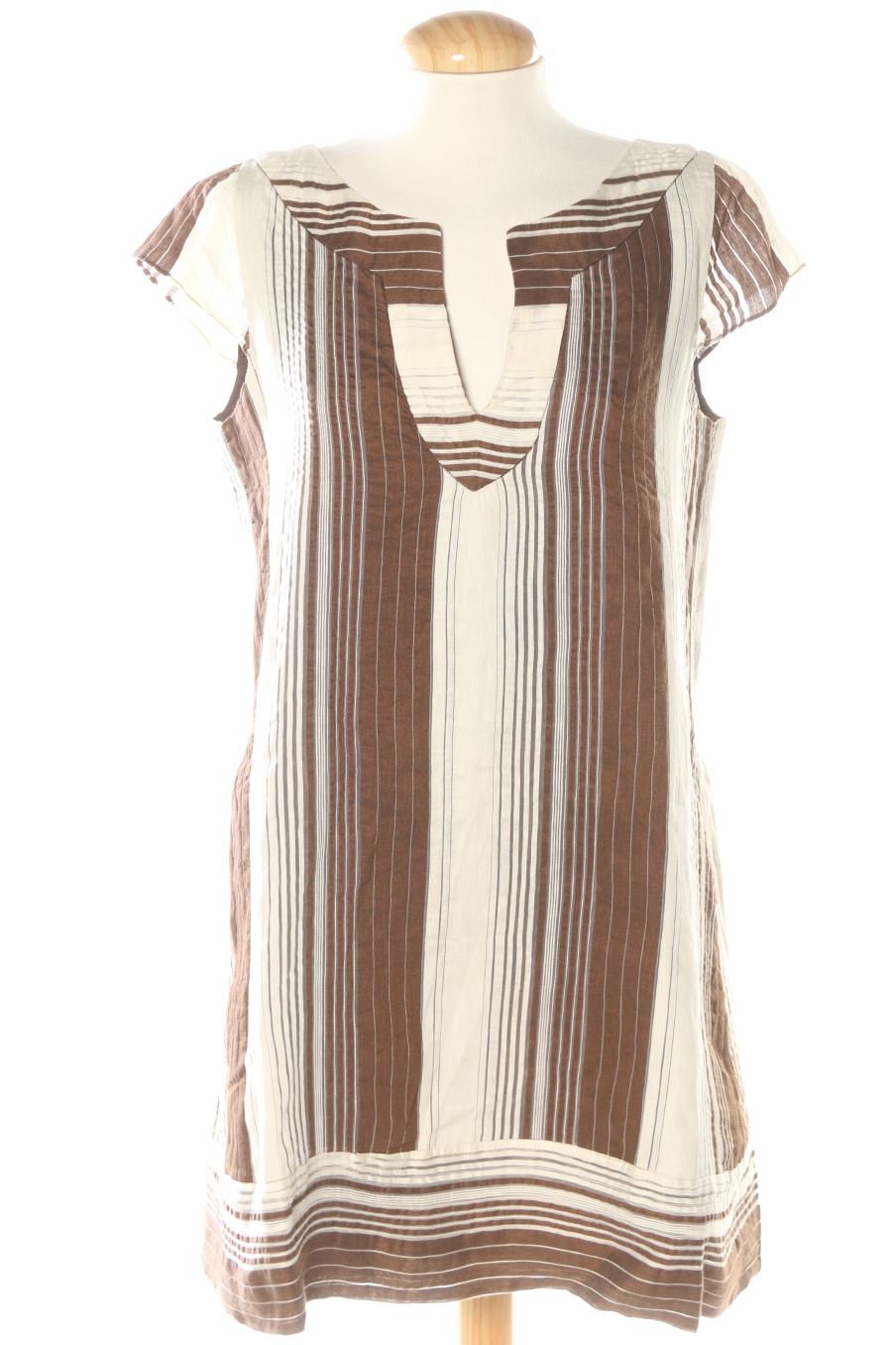 Einfaches Kleid von Zara Größe XL, Farbe Gestreift, für
