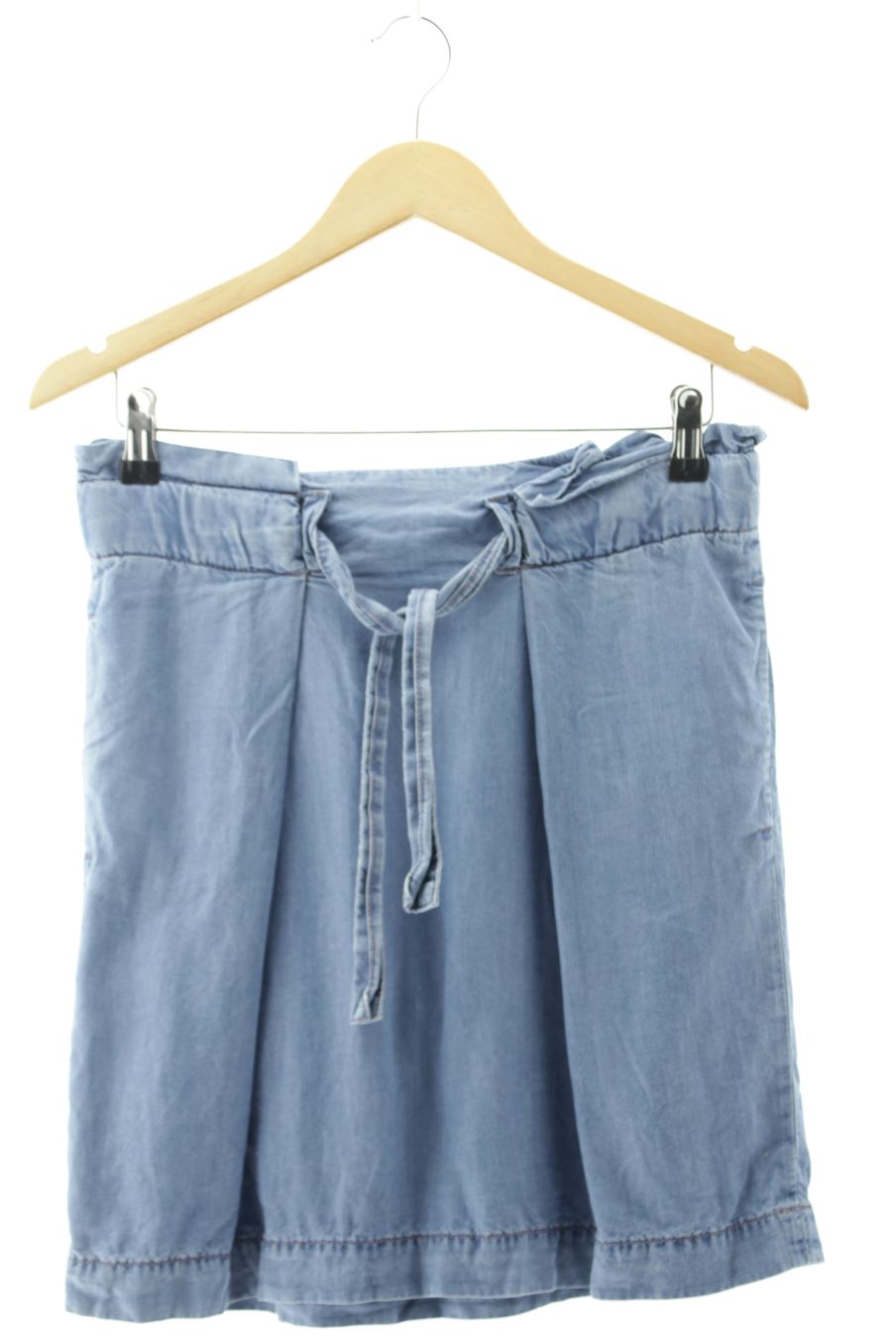 Jupe Comptoir des Cotonniers de la taille L, de couleur bleu de denim