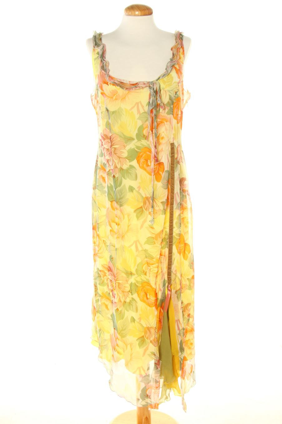Aufwändiges Kleid von Purificación García Größe 46, Farbe Geblümt, für