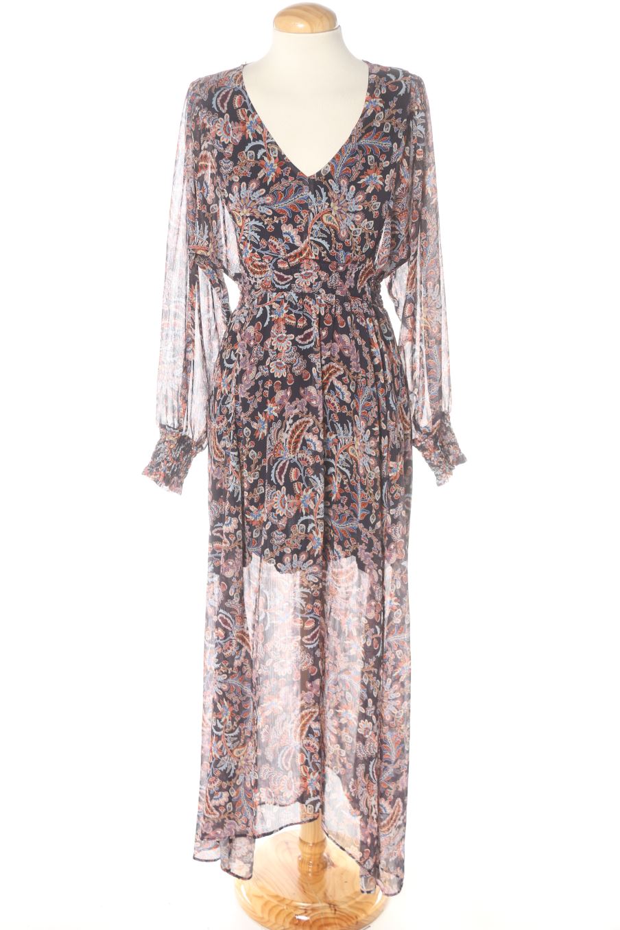 Vestido casual de Naf Naf de la talla S, de color flores
