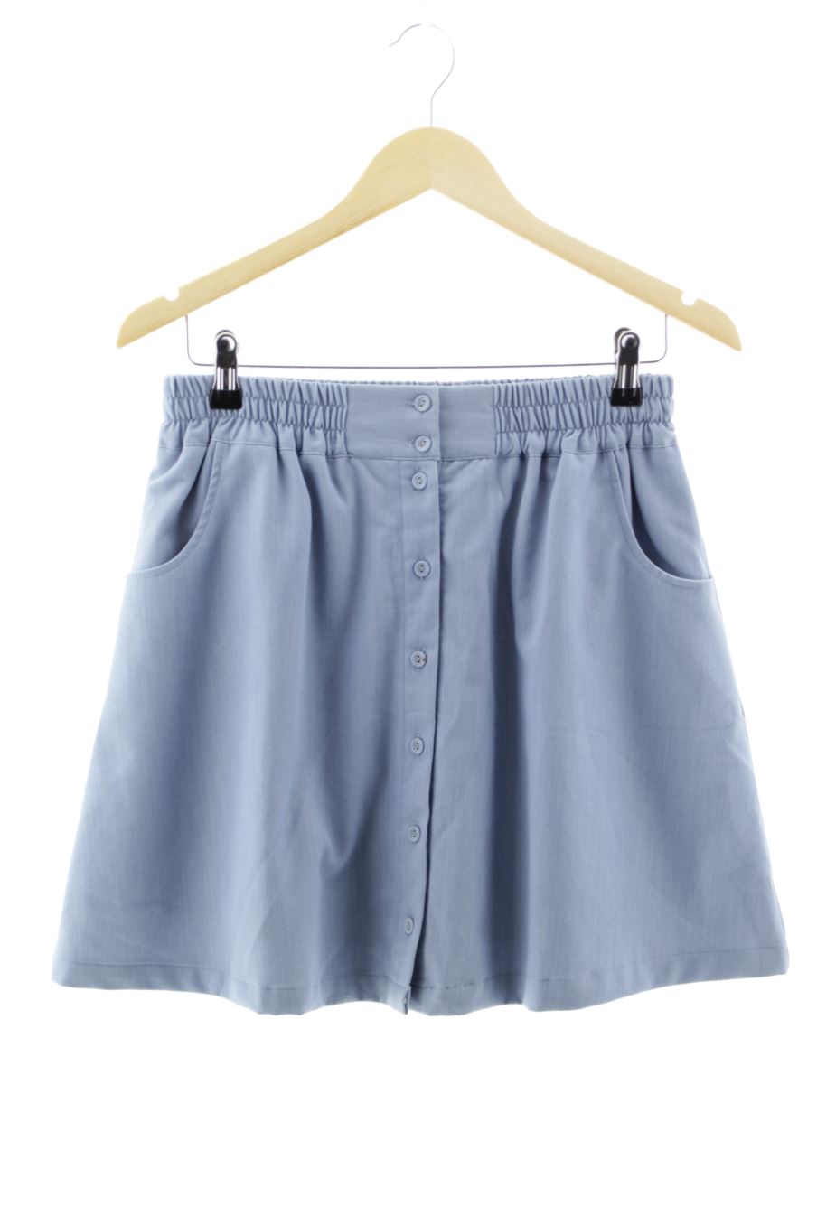 Falda de polin de la talla M, de color azul