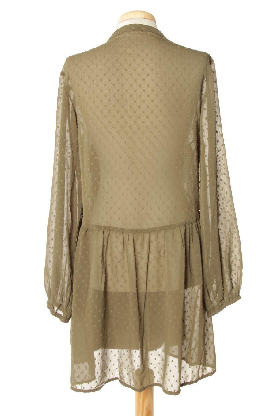 Robe casual Stradivarius de la taille S, de couleur vert