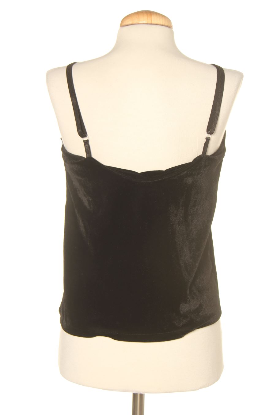 Top Mulaya de la taille S, de couleur noir de velours