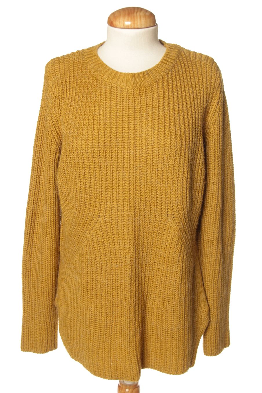Pull Made in italy de la taille M, de couleur moutarde