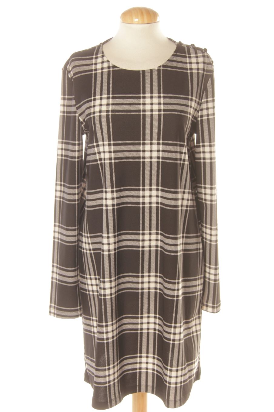 Robe casual Mango de la taille M, de couleur carreaux