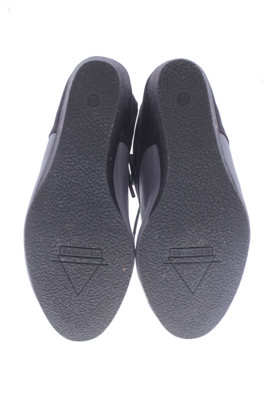 Botines de ELEVENPARIS de la talla 39, de color negro de