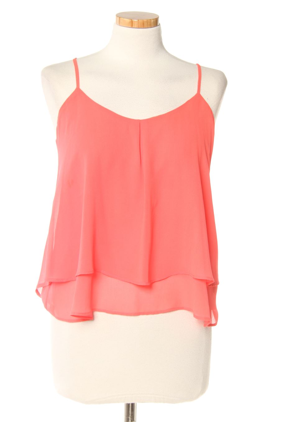 Top de Bershka de la talla S, de color rosa