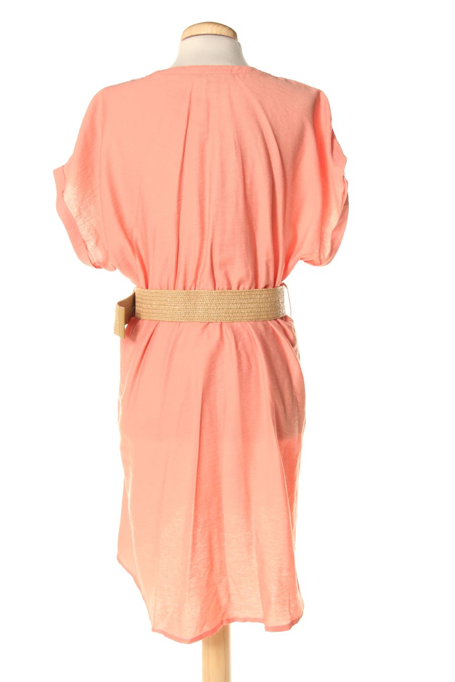 Vestido casual de Cortefiel de la talla M, de color rosa