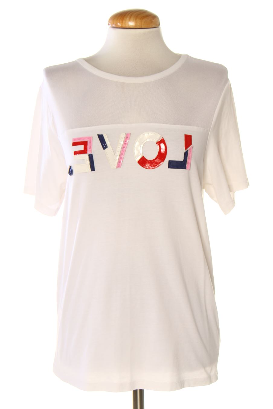 T-shirt Desigual de la taille S, de couleur blanc