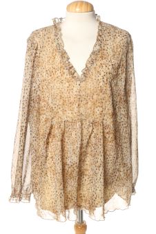 Blusa de manga larga XXL Cortefiel
