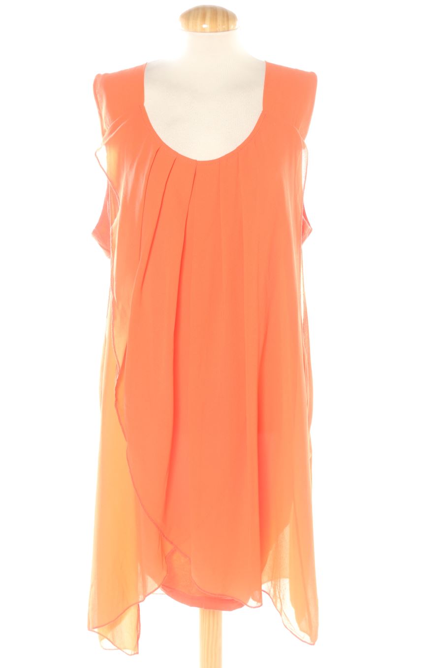 Robe casual 2W PARIS de la taille L, de couleur corail