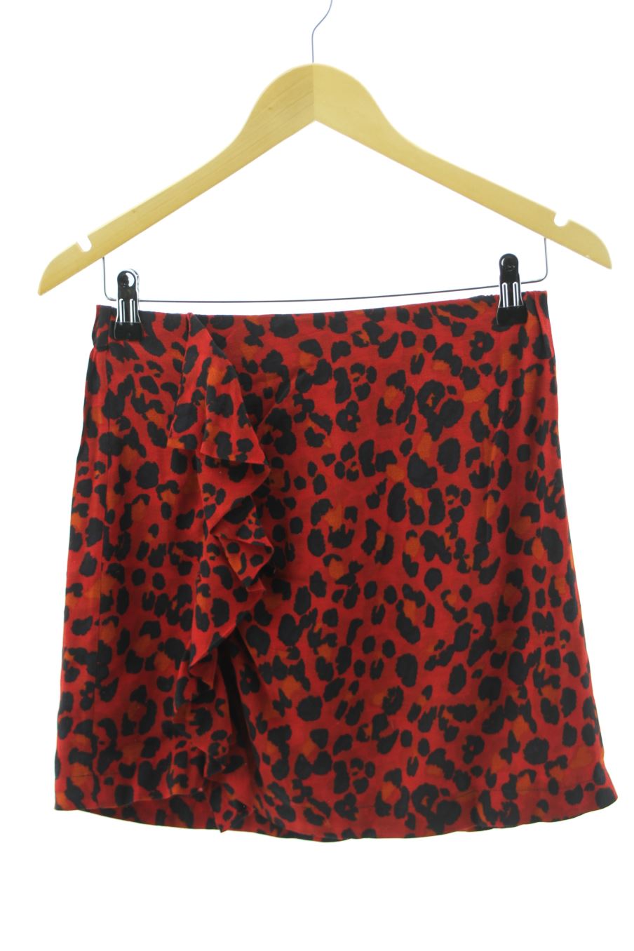 Falda de Trf (ZARA) de la talla XS, de color animal print