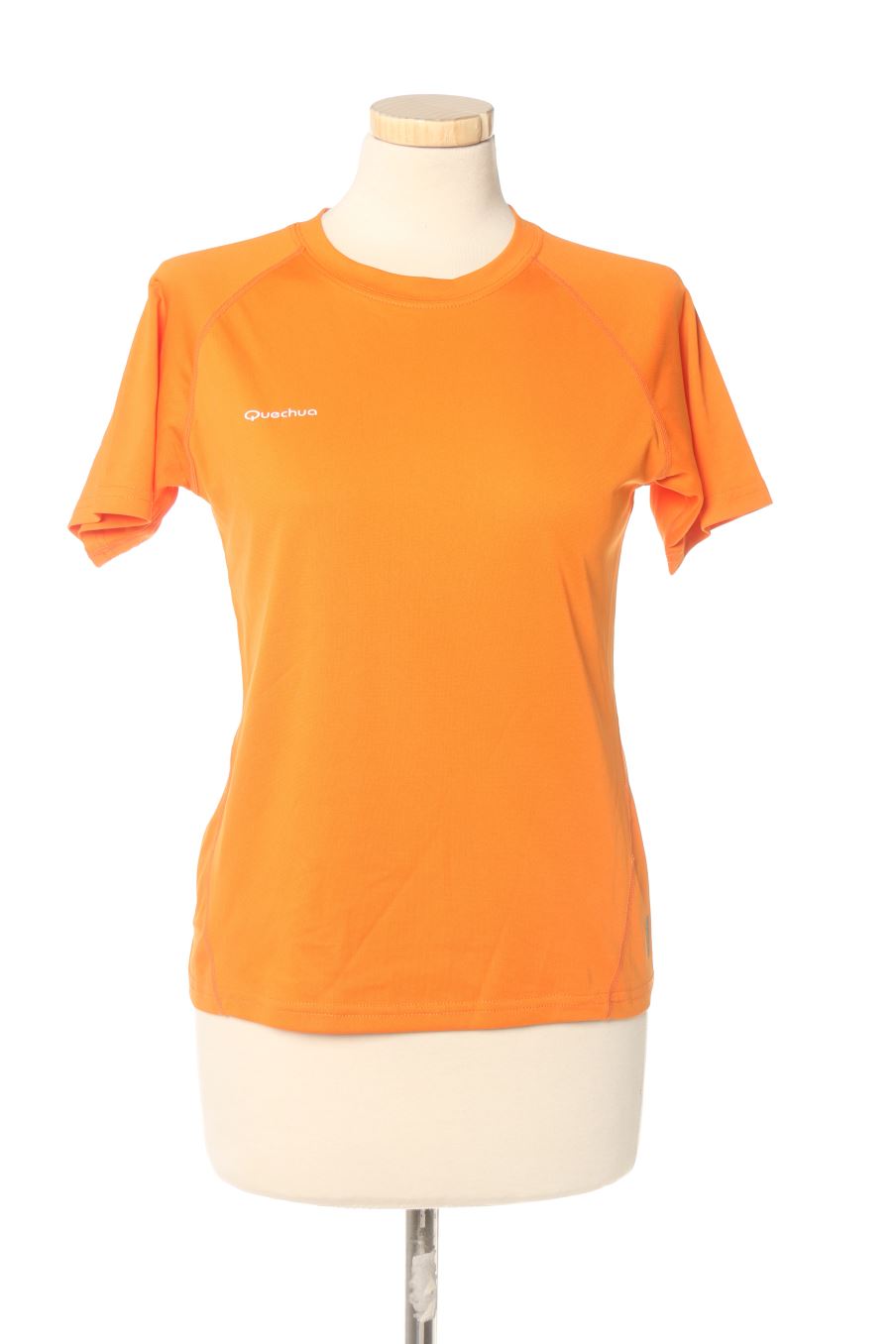T-Shirt von Quechua (DECATHLON) Größe S, Farbe Orange, für