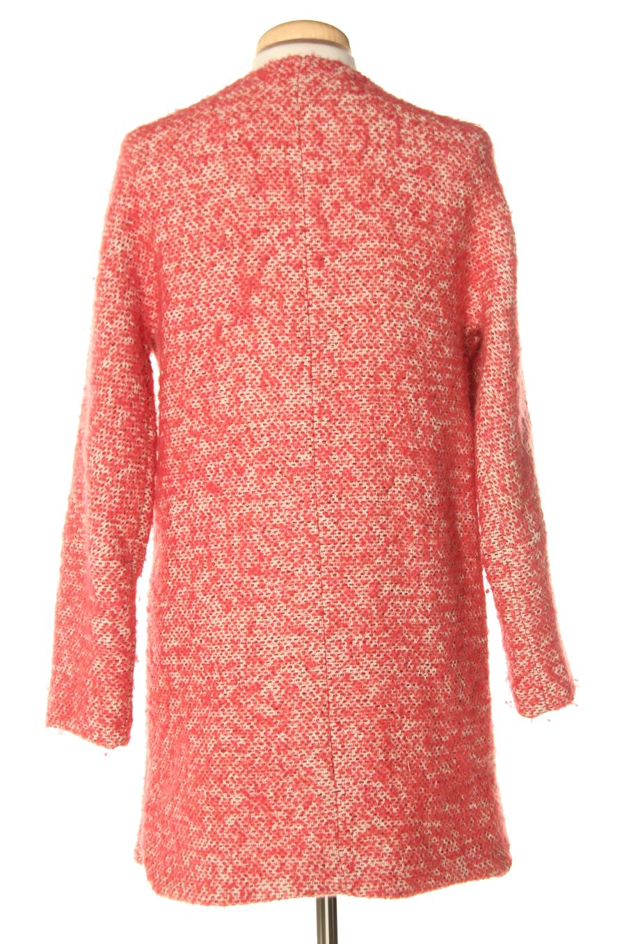 Abrigo de Zara de la talla S, de color rosa