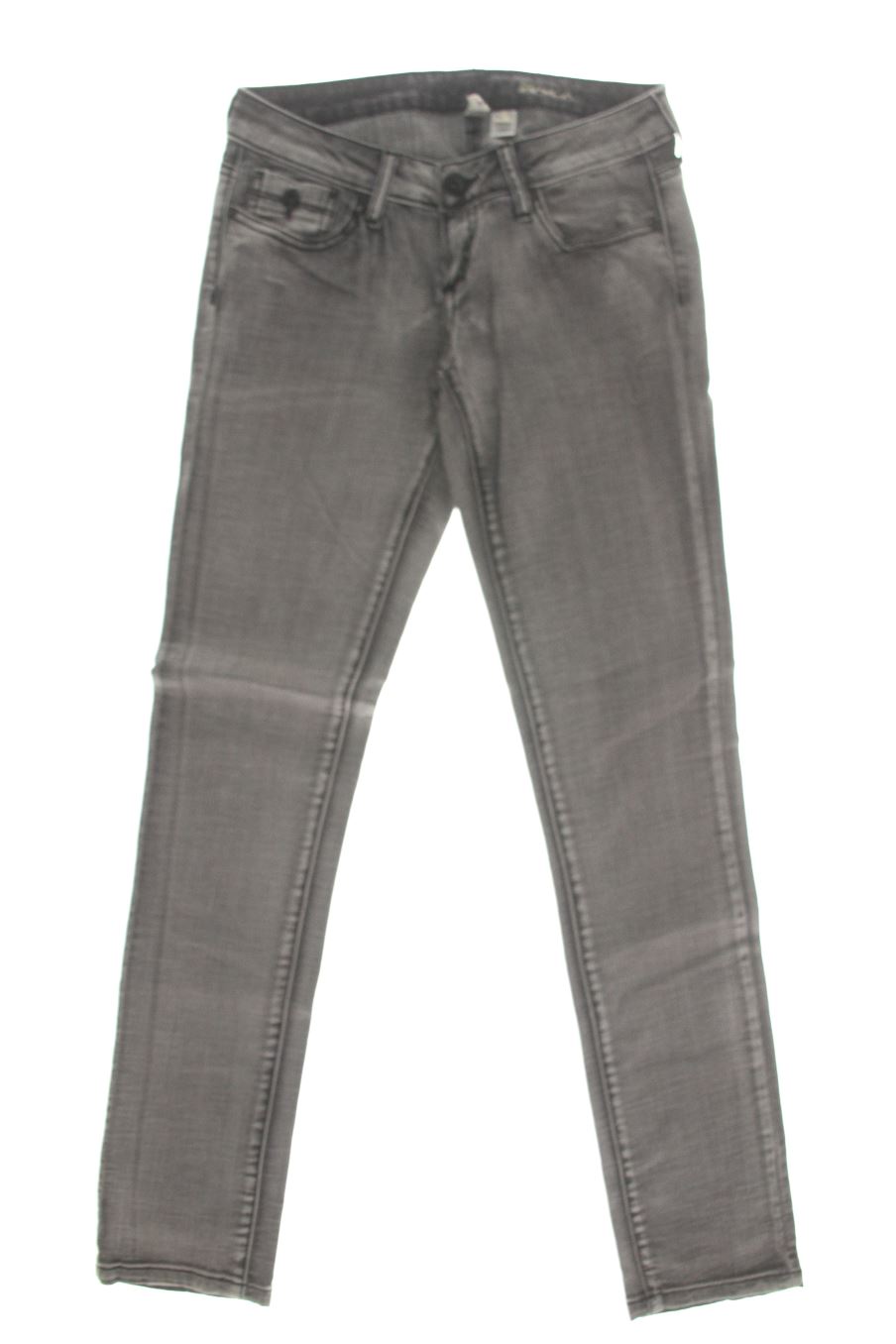 Jeans Mango de la taille 38, de couleur gris de denim