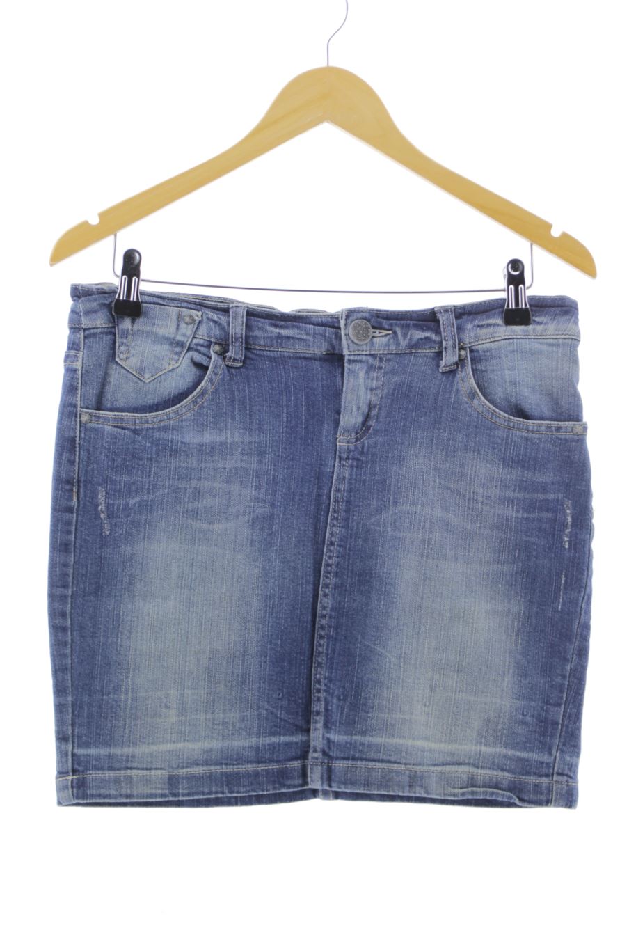 Gonne de Bershka de la talla 36, de color blu