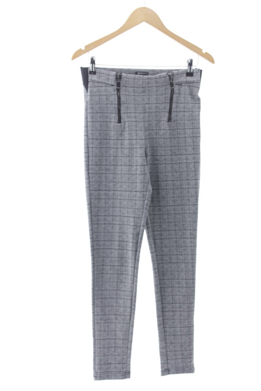 Casual Hose von Stradivarius Größe 38, Farbe Kariert, für