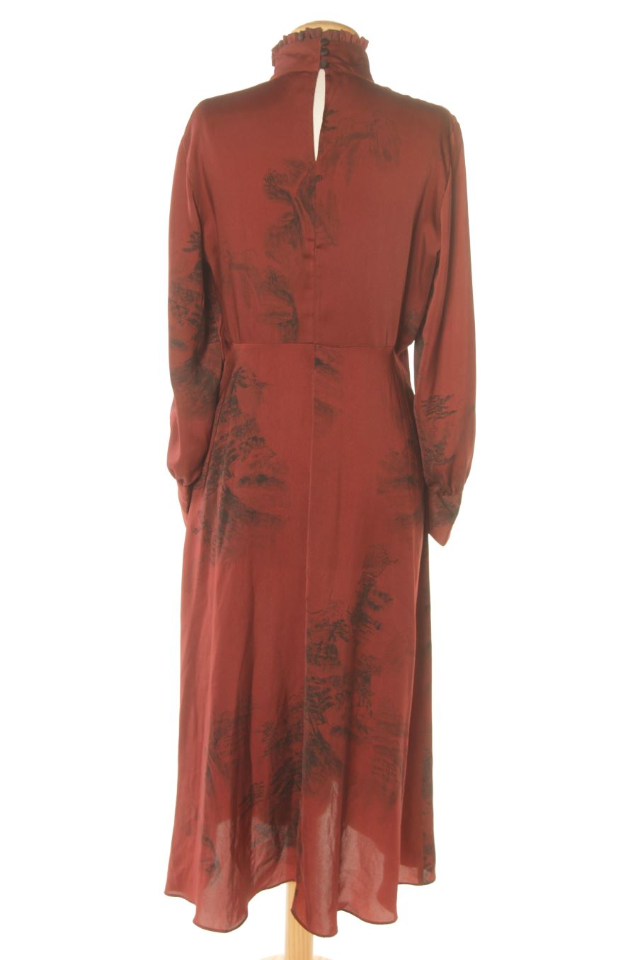 Robe Zara de la taille S, de couleur marron