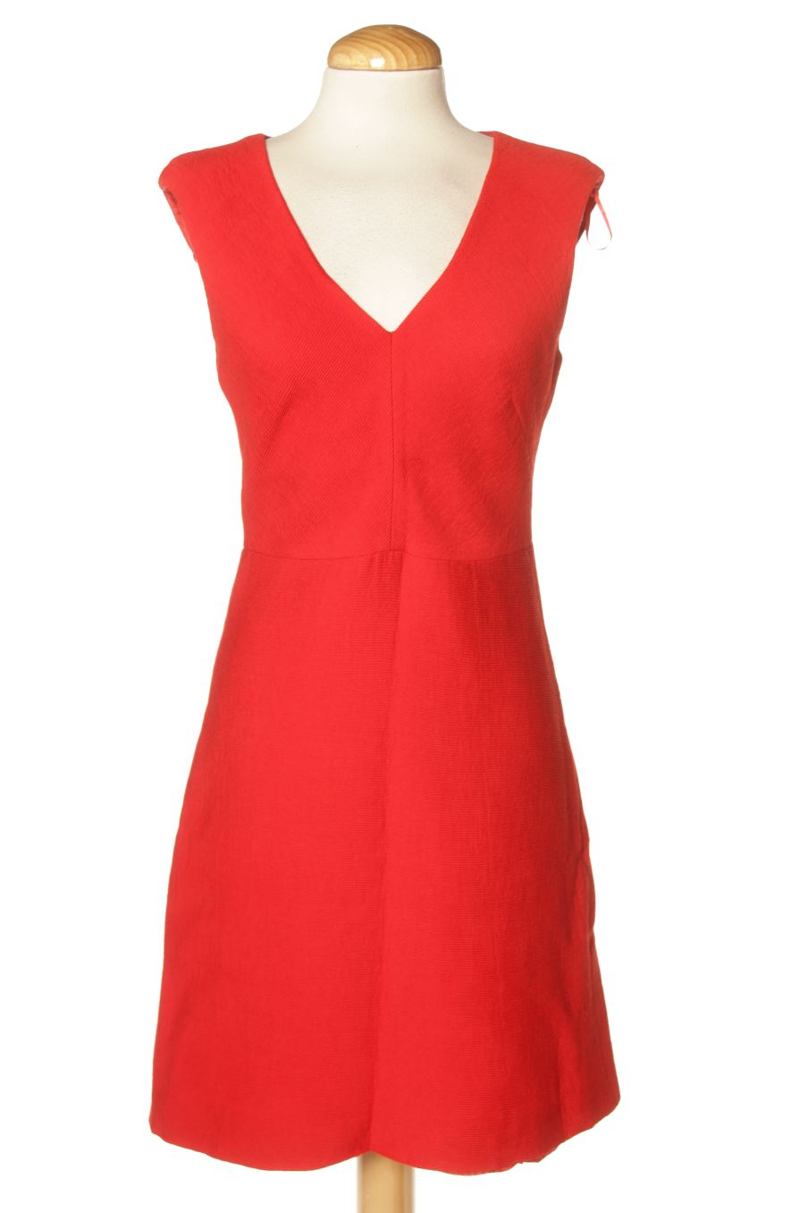 Robe casual Caroll de la taille 36, de couleur rouge
