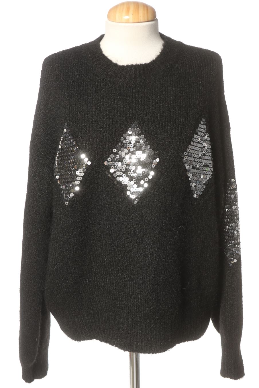 Pull PERCENTIL de la taille XL, de couleur noir