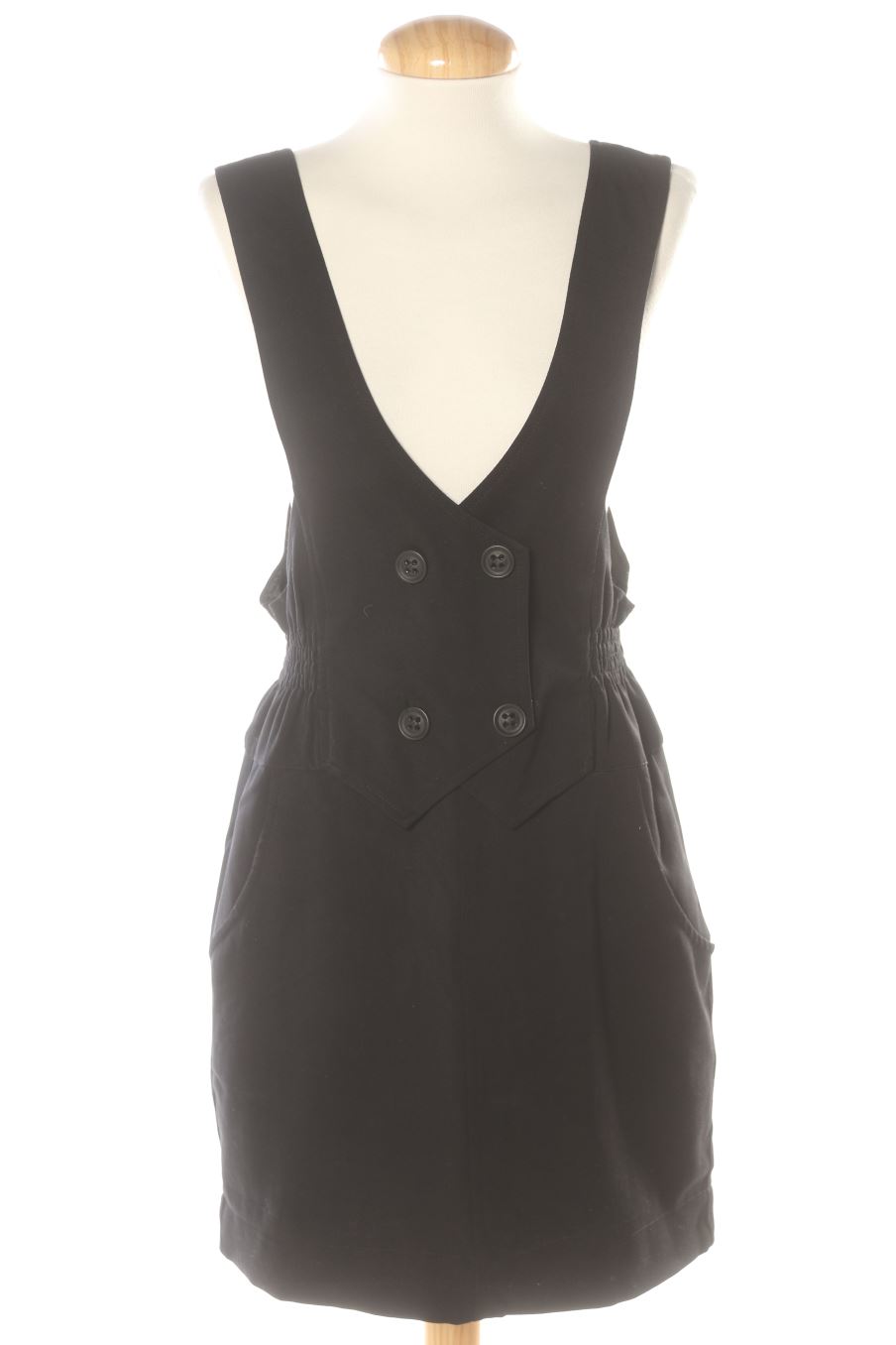 Robe casual Trafaluc de la taille L, de couleur noir