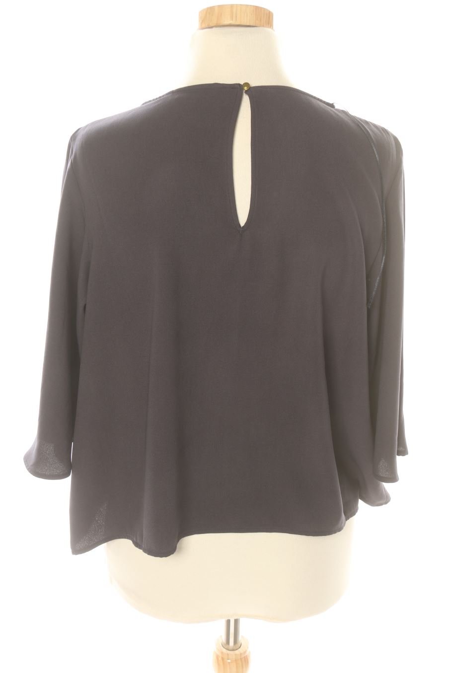 Blouse à manches courtes Camaieu de la taille S, de couleur bleu marine