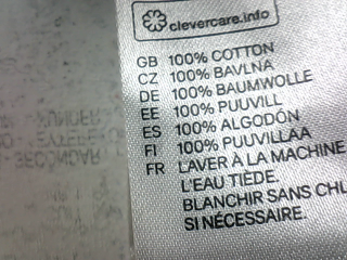 Camisa sin mangas de H&M de la talla 36, de color estampado
