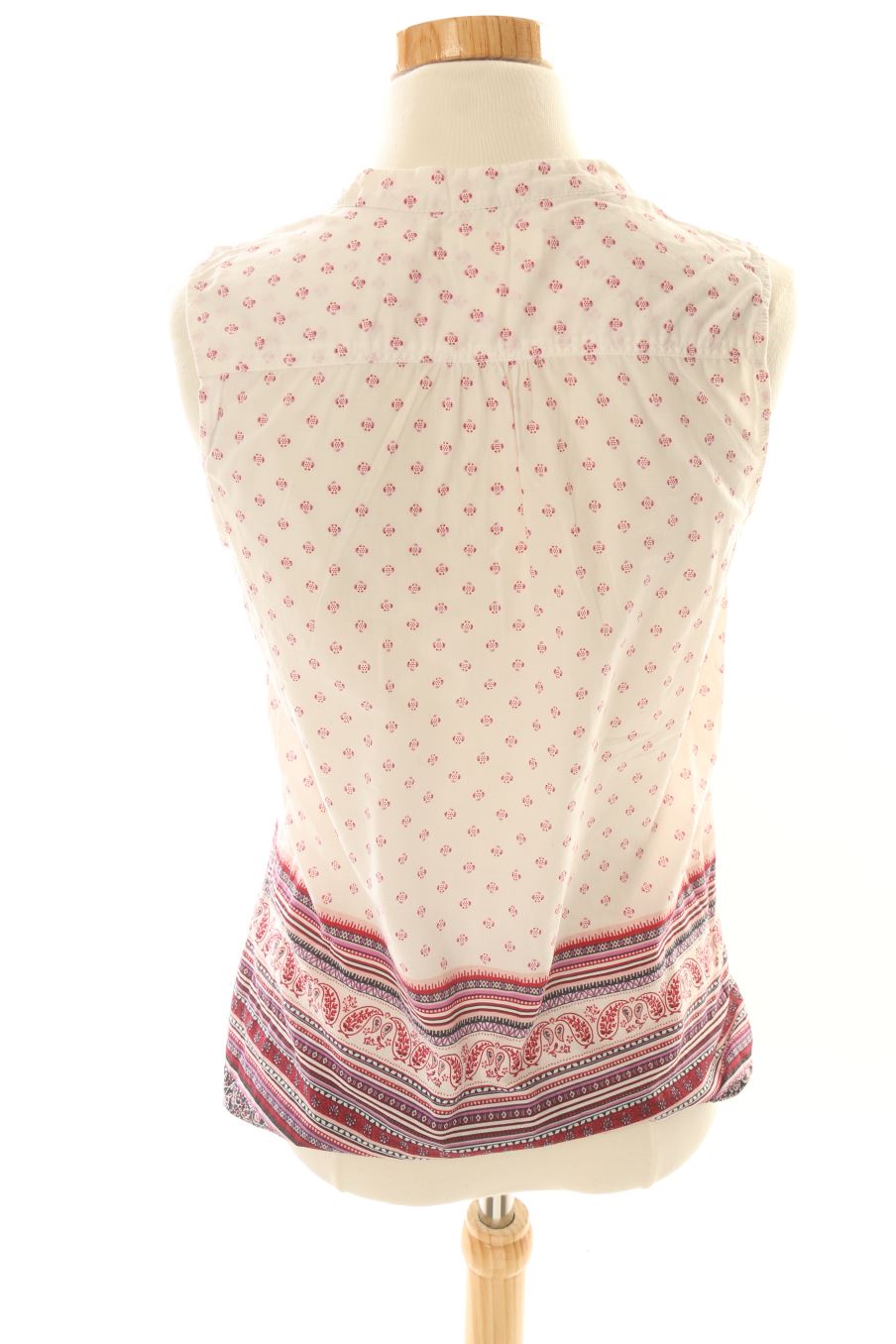 Camisa sin mangas de H&M de la talla 36, de color estampado