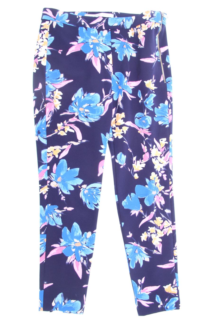 Pantalon Trafaluc de la taille XS, de couleur fleurs