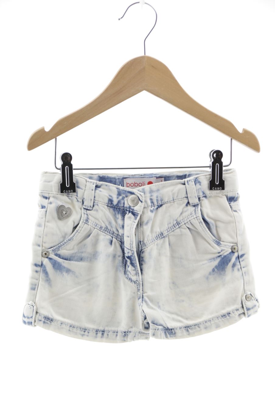 Short en jean Boboli de la taille 3 ans de denim de seconde main