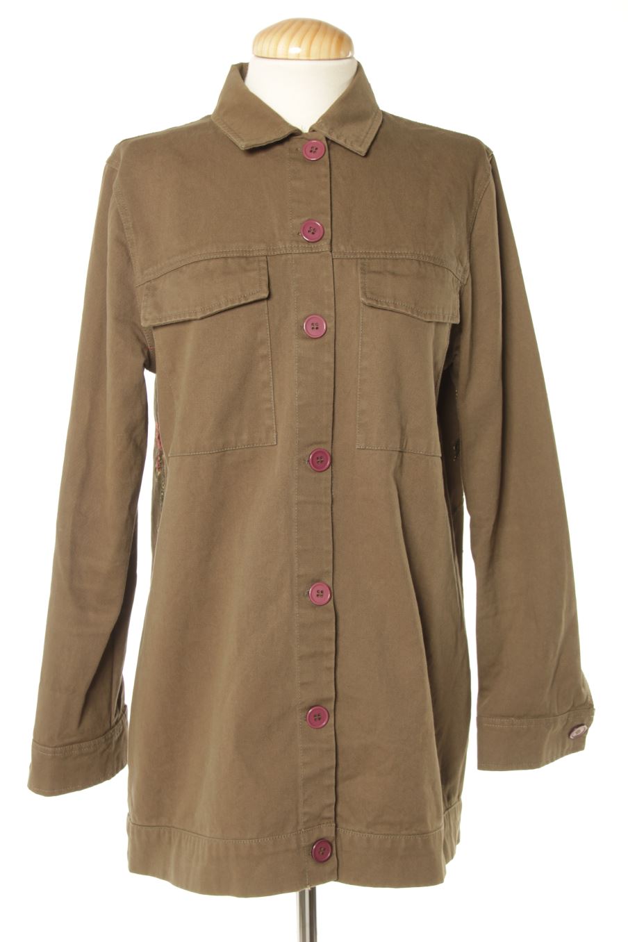 Chemise Pull & Bear de la taille S, de couleur vert de denim