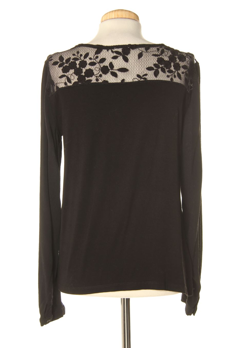 Blouse à manches longues Naf Naf de la taille M, de couleur noir