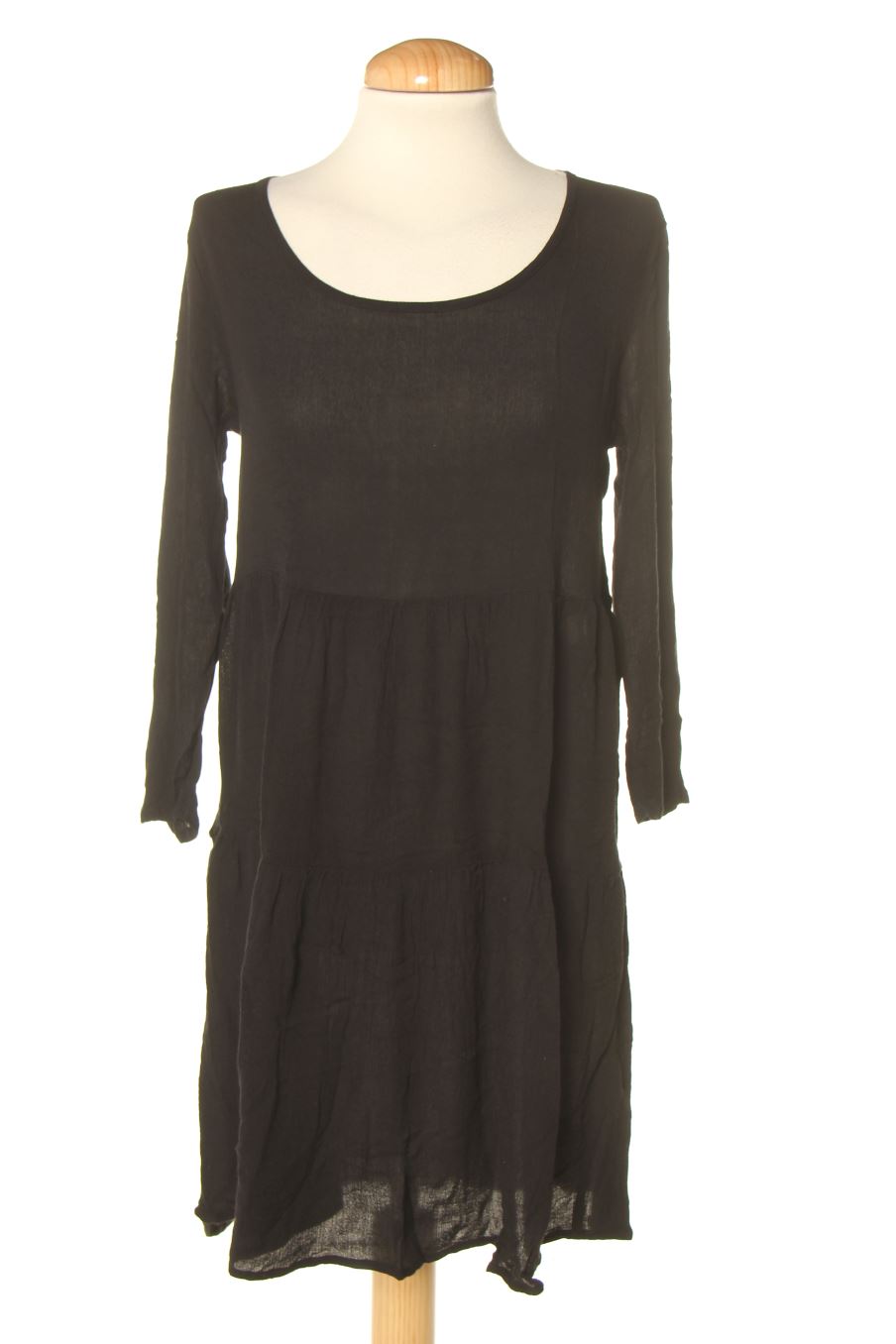 Einfaches Kleid von Jacqueline De Yong Größe 36, Farbe Schwarz, für