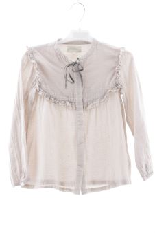 Blouse à manches longues 8 ans Bonnet a Pompon