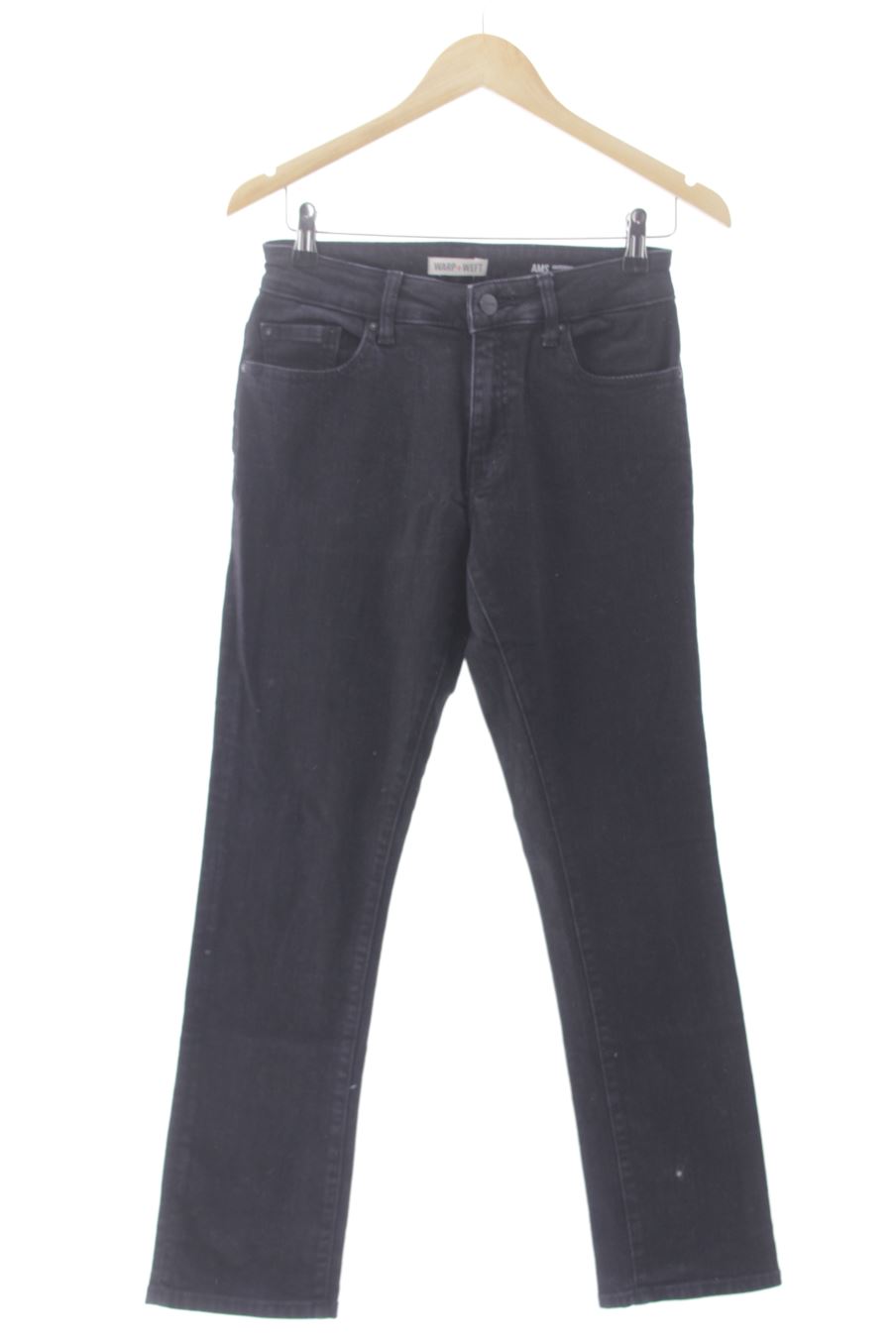 Vaquero de WARP + WEFT de la talla 38, de color negro de ropa vaquera