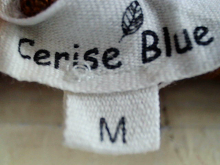 Pantalón corto de Cerise Blue de la talla M, de color marrón
