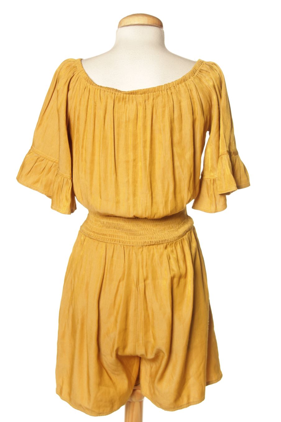 Mono de PERCENTIL de la talla S, de color mostaza