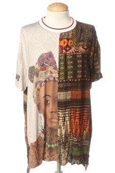Blusa de manga corta XL Desigual, foto 1 de 2