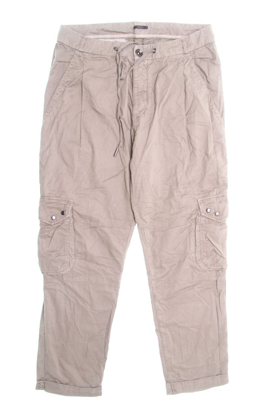 Pantalón Casual de Ikks de la talla 38, de color gris
